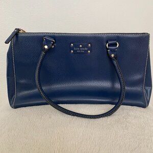 Kate Spade Navy Blue Medium Satchel